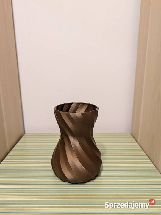 Wazony dekoracyjne nowoczesne 3D plastikowe