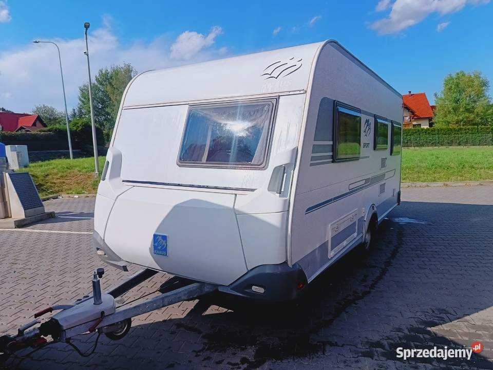 przyczepa kempingowa KNAUS 2007 solar campingowa Międzybrodzie Bialskie