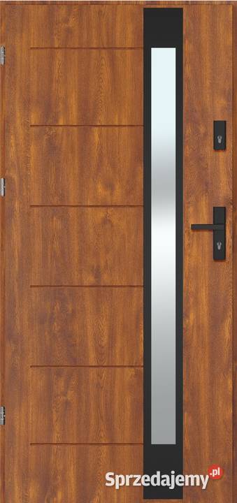 Drzwi zewnętrzne THERMO DIAMOND LUMINA 1 NERO Drzwi zewnętrzne sprzedam