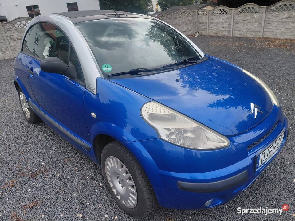CITROEN C3 PLULIER CABRIO 2006r 14 16V 73 manualna dolnośląskie Jelenia Góra