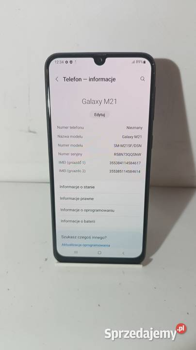 Smartfon SAMSUNG Galaxy M21 464GB Katowice