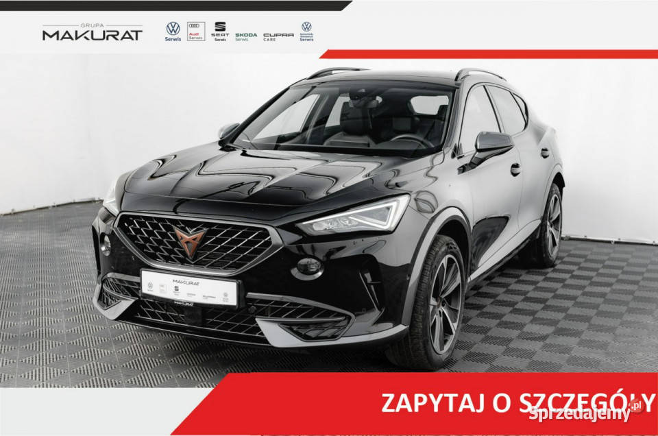 Cupra Formentor WD6762R20 TSI 4Drive DSG Podgrzf elektrochrom. lusterko wst. Gdańsk