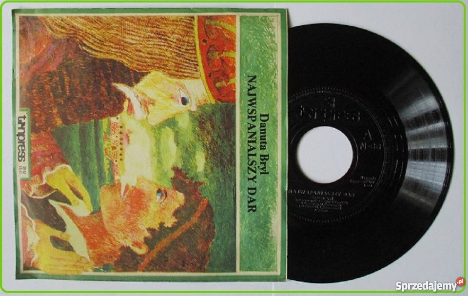 Najwspanialszy dar bajka muzyczna płyta 7 płyta winylowa Łódź