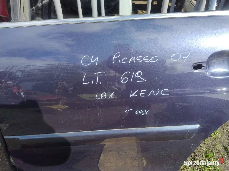 DRZWI LEWY TYŁ KENC CITROEN C4 PICASSO