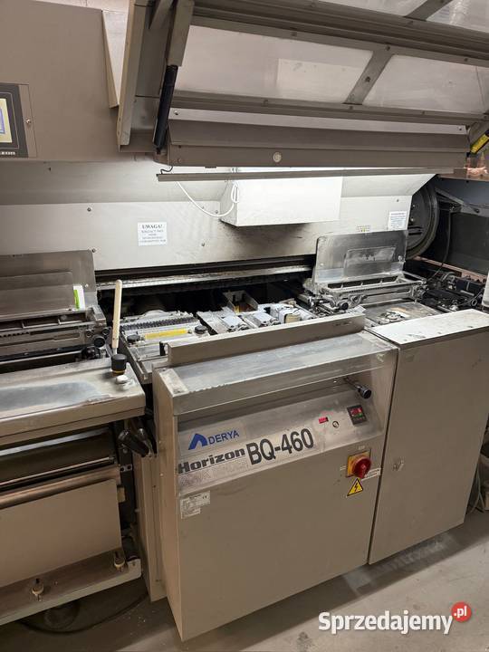 Oklejarka Horizon BQ 460 Perfect Binder Nowy Tomyśl