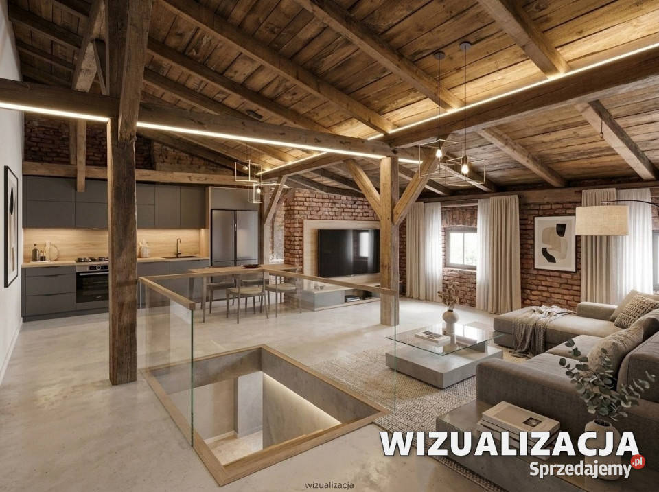 Mieszkanie dwupoziomowe Wielopole centrum Kraków