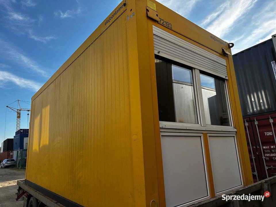KONTENER BIUROWY SOCJALNY SZATNIA 256 dolnośląskie Wrocław