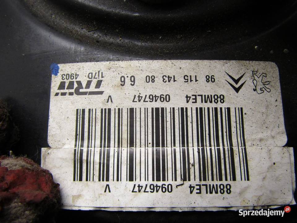 SERWO POMPA HAMULCOWA 12 VTI CITROEN C3 III lubelskie