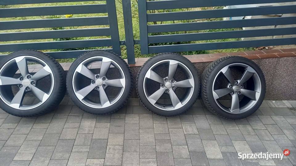 Felgi z oponami zimowymi 18 Audi rotor Rzeszów