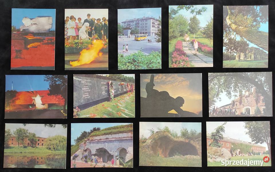 Pocztówki ZSRR Białoruś Brześć Twierdza Brzeska Warszawa