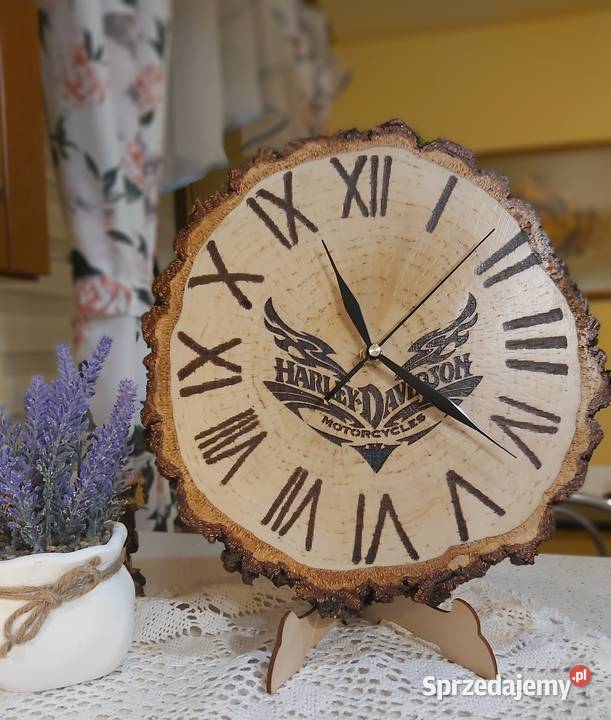 Zegary na plastrze brzozy akacji Dobrzechów sprzedam