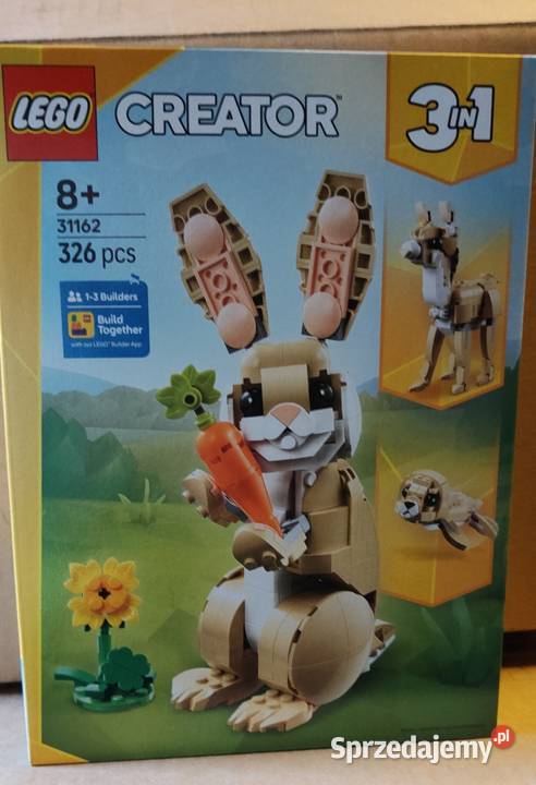 LEGO Creator 3w1 Uroczy króliczek 31162 Szczecin