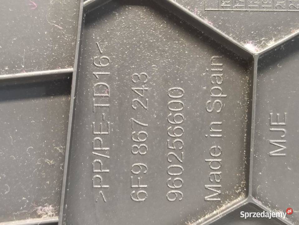 SEAT ARONA OSŁONA POSZYCIE SŁUPKA LEWA 6F9867243 osobowe