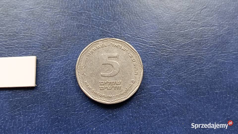 Stare monety 5 szekli 2002 Izrael Antyki, Sztuka, Kolekcje