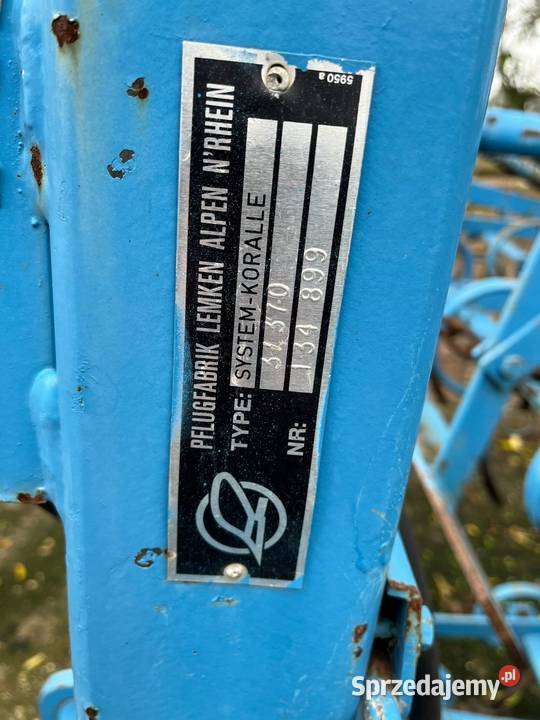 Agregat lemken szlepa Wąbrzeźno