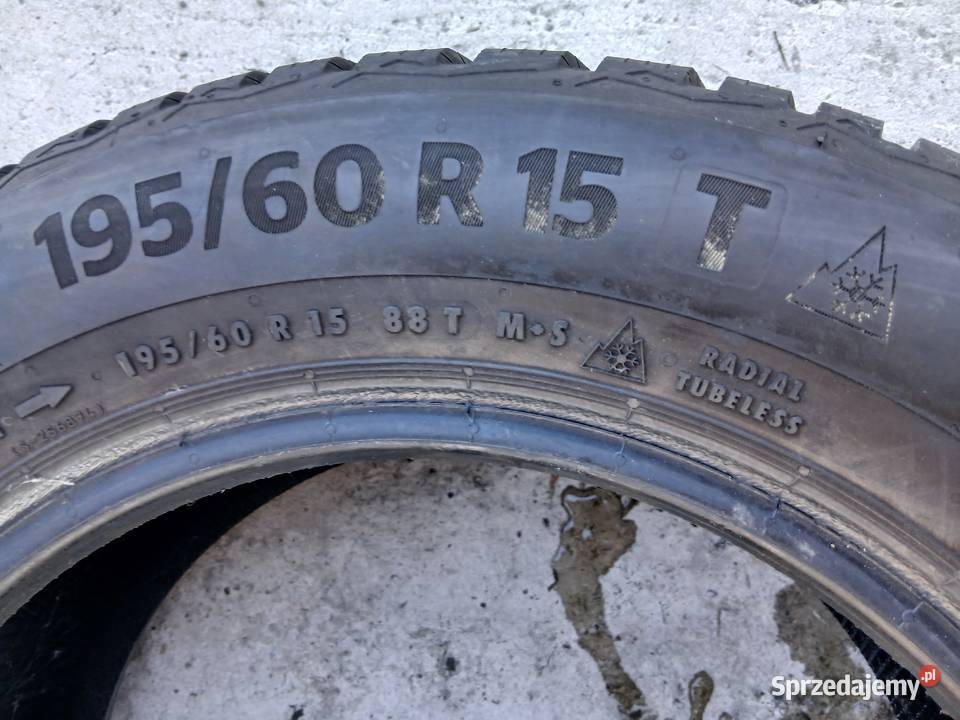 2x Opona zimowa Continental Winter Contact 19560 śląskie Szczerbice
