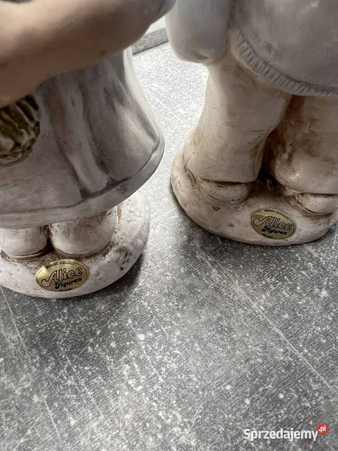 Figurki z kwiatami Alice Figuren 2 sztuki Jasło sprzedam