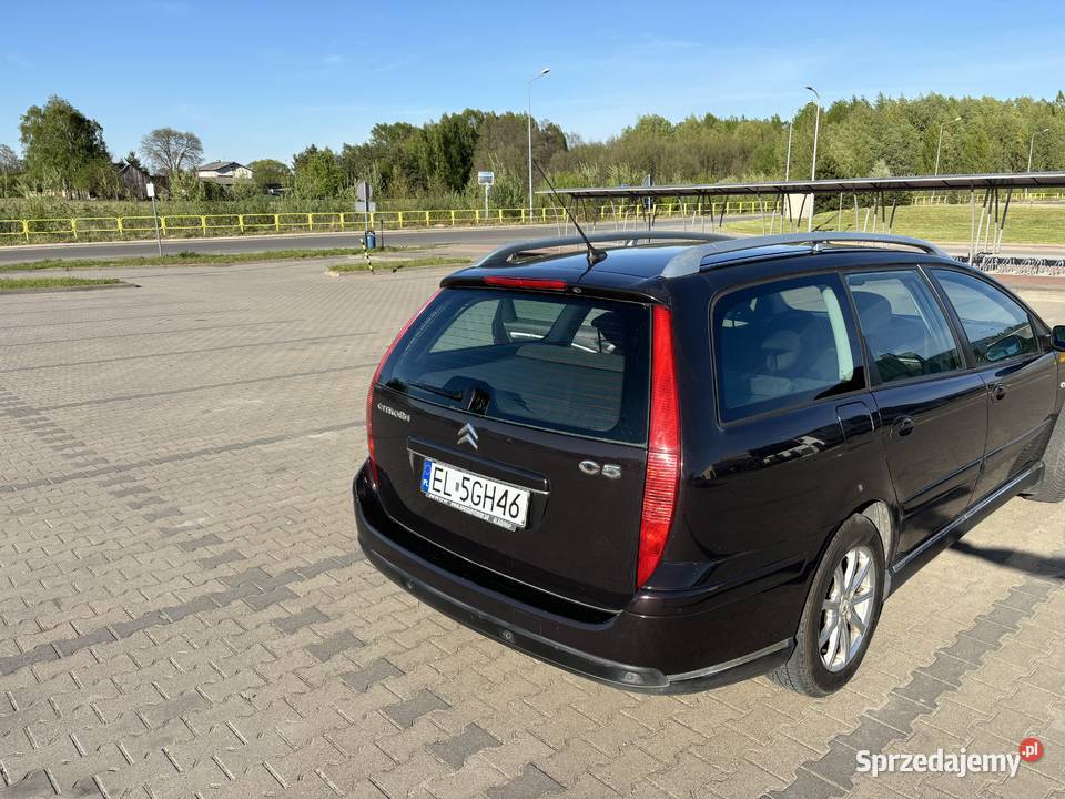 Citroen C5 fl kombi 20 benzyna 140 koni brązowy benzyna Aleksandrów Łódzki sprzedam