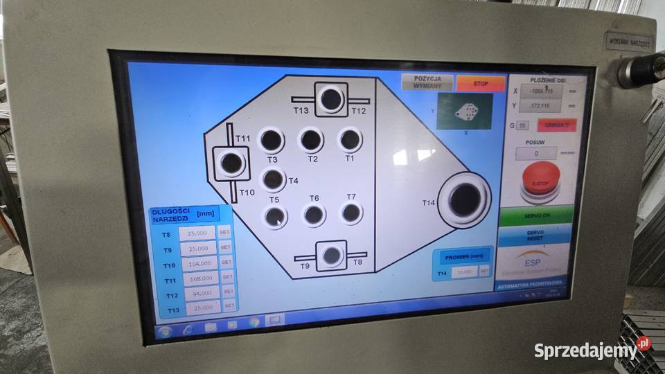 wiertarka CNC do drewna pcv Opole