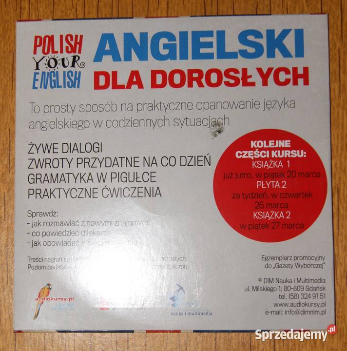Polish your English Angielski dorosłych 2 CD Parczew