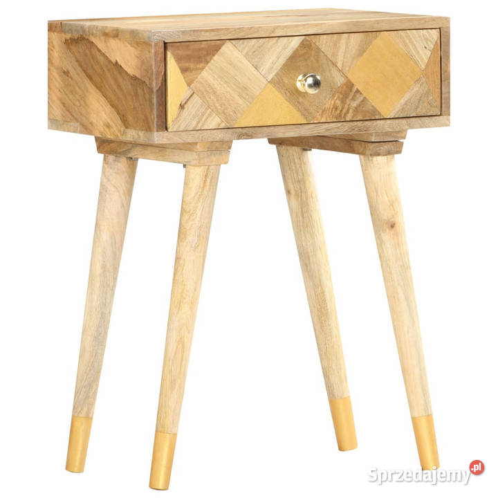 Szafka nocna 43x30x58 lite drewno mango WM285857 Warszawa sprzedam