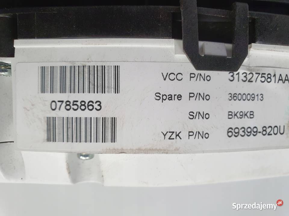 Volvo XC60 I V60 I S60 II 24 D5 LICZNIK ZEGARY lubelskie Chełm