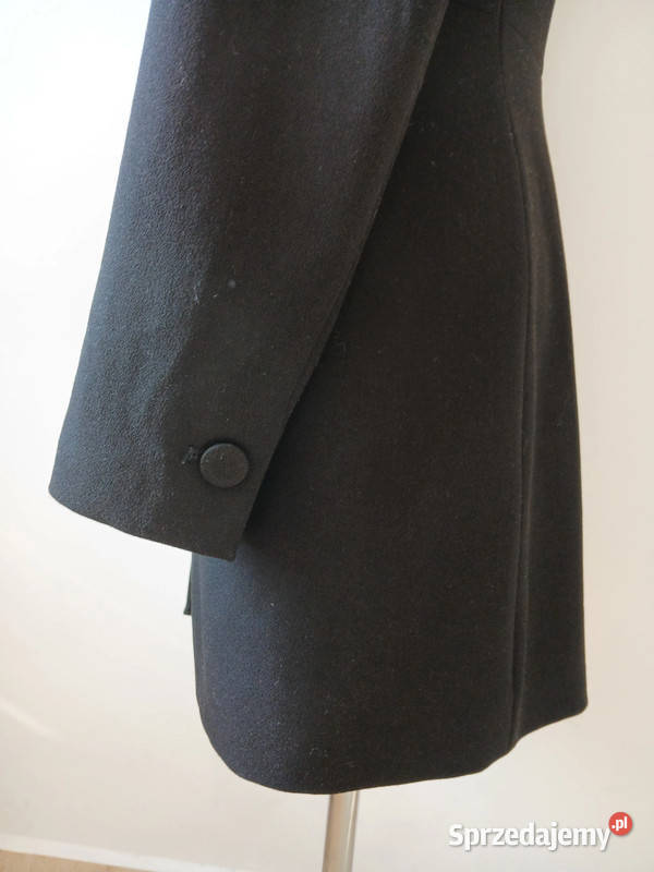Elegancka marynarkażakiet płaszczyk damskiczarna Rozmiar 36(S) Kielce