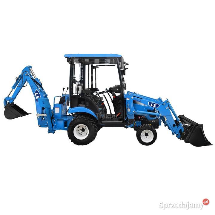LS Tractor MT125 4x4 247 IND CAB koparka LB1107 LS Tractor Tajęcina