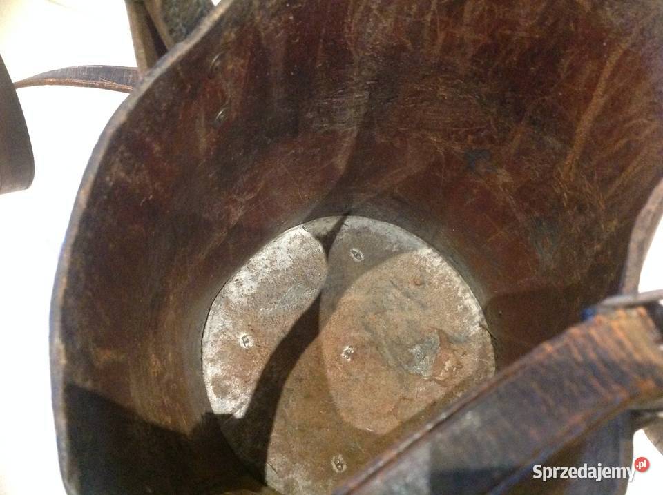 Stare Wiadra Skórzane 2 Rękodzieło Nowa Sól