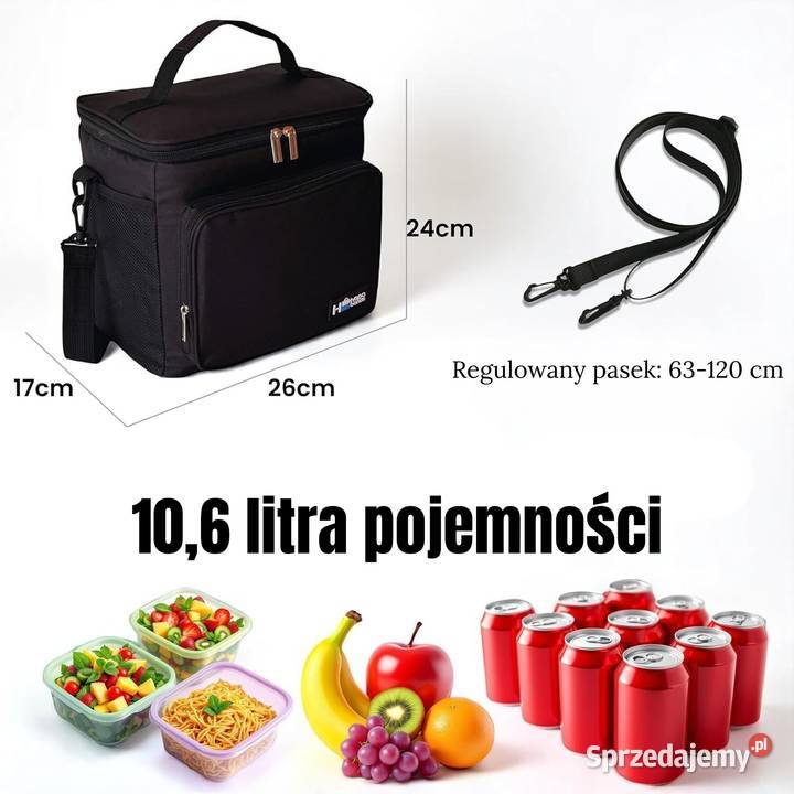 Torba termiczna 10l 106l wodoodporna trzyma Myszyniec