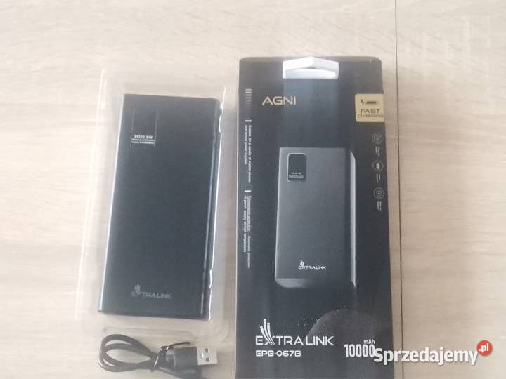 POWERBANK EXTRALINK 10000 mAh 225W 2x USBA USBC Międzychód