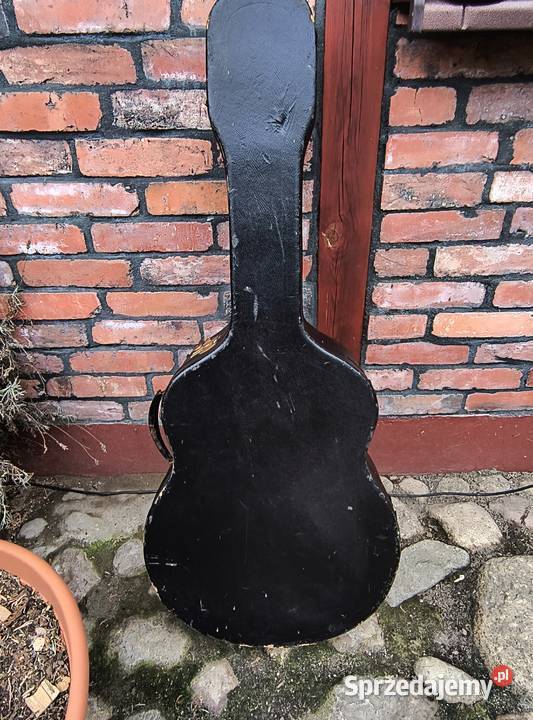Stary futerał na gitarę Vintage