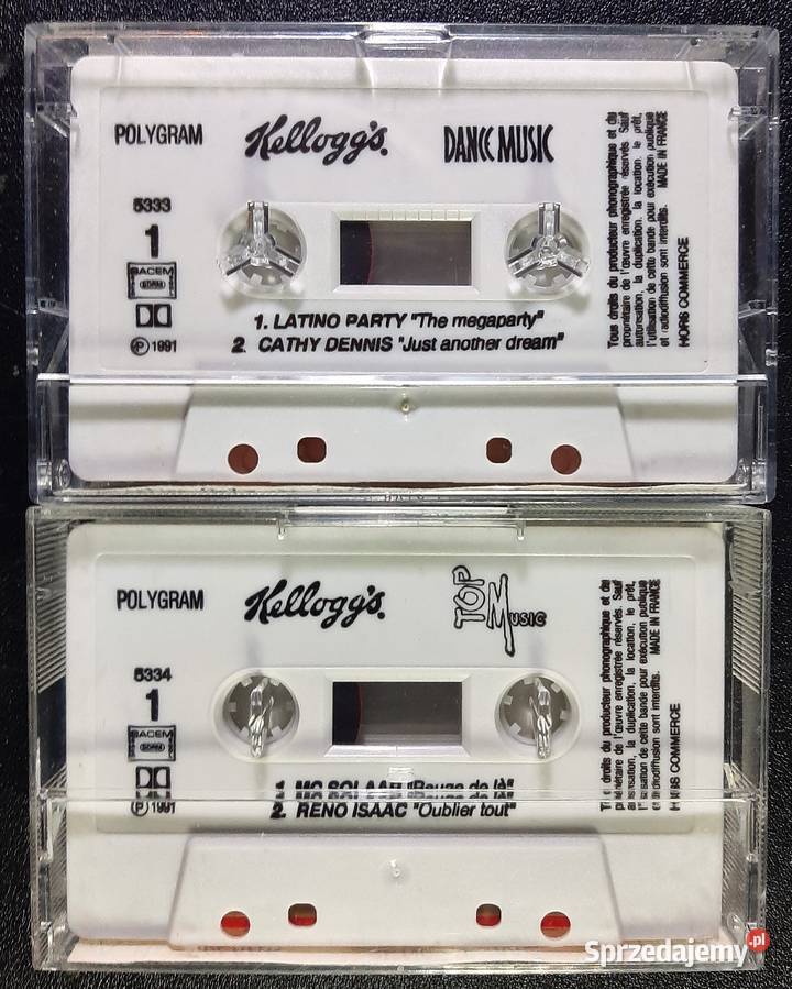 Kolekcjonerskie kasety TDK z Genesis Kultura i Rozrywka Gdynia