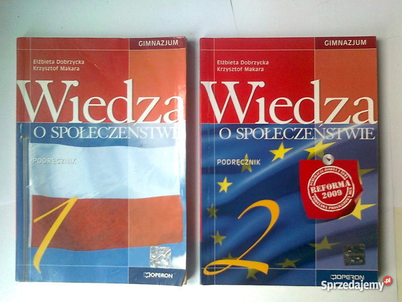 Wiedza O Społeczeństwie Operon Sprawdzian Ustrój Rzeczypospolitej Polskiej Sprzedam Wiedza o społeczeństwie Dobrzycka Makara do gim. - Sprzedajemy.pl