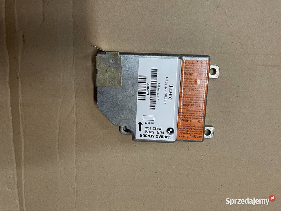 8374799 sensor moduł poduszek air bag bmw 5 e39
