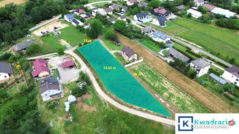 Działka do sprzedania 1468m2 Biecz Sprzedaż małopolskie sprzedam