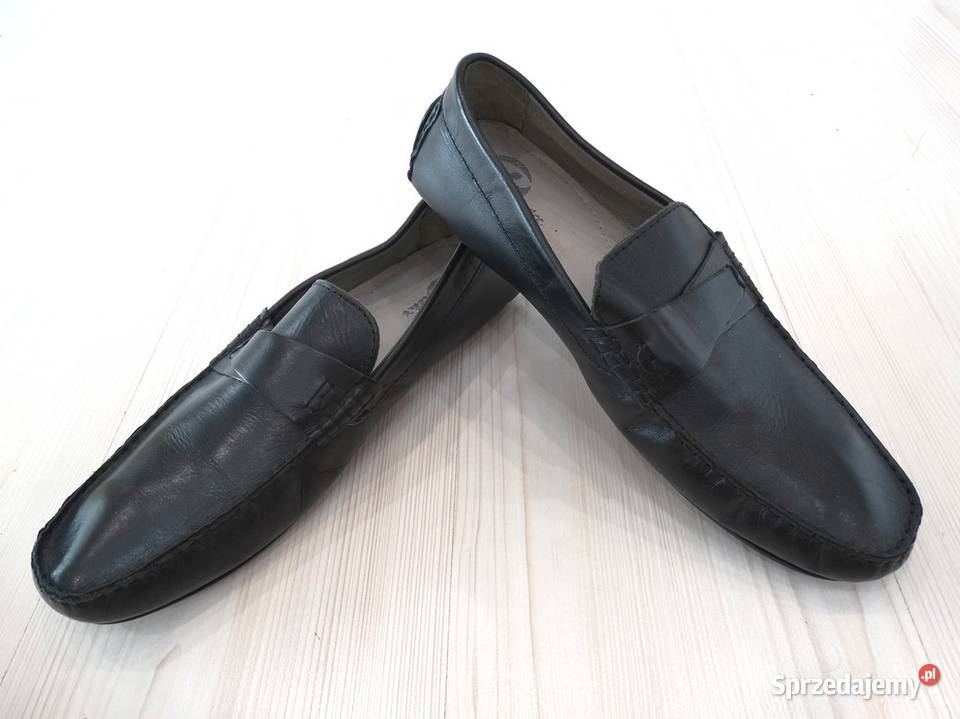Buty Męskie Skórzane Skóra Naturalna Licowa Łomża