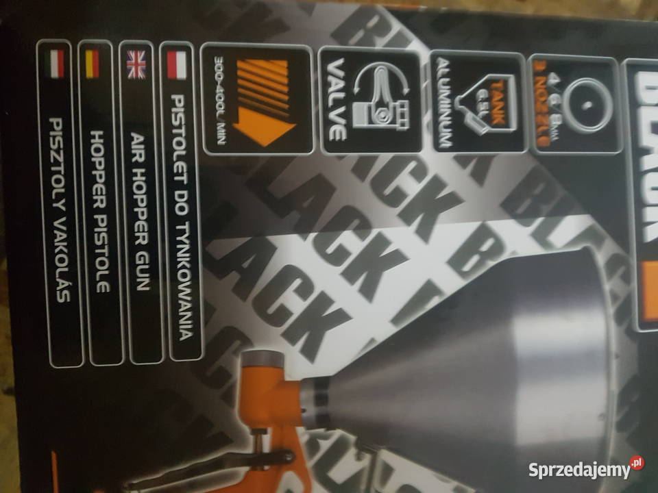 Black DO TYNKOWANIA MALOWANIA METAL 55 LITRA Głogowa