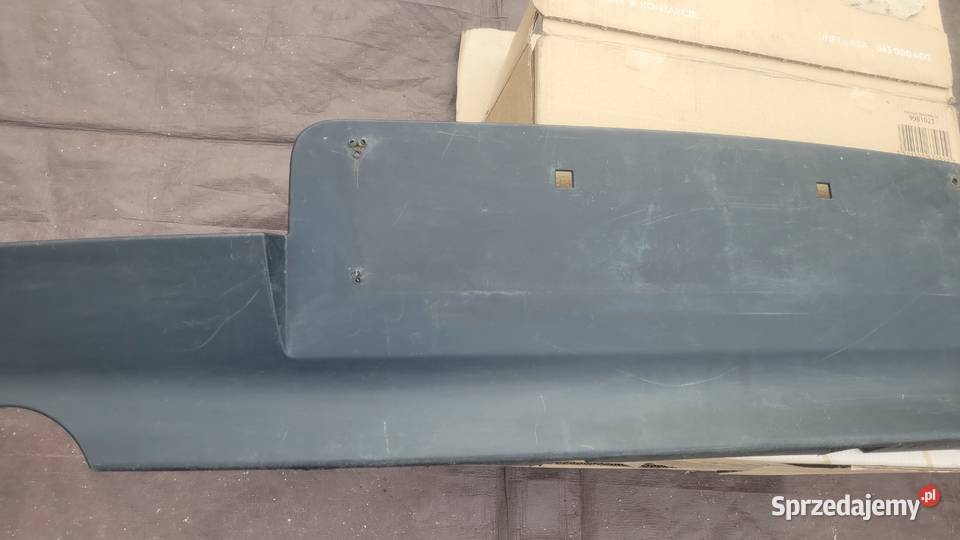 BMW 1 E87 SPOILER DOKŁADKA ZDERZAKA TYŁ DYFUZOR Ruda Śląska sprzedam