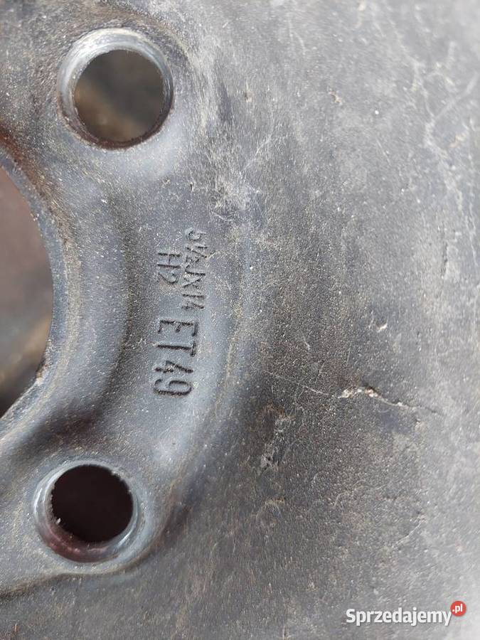 Felgi stalowe Oponami Zimowymi 14 4x100 Stan Sucha Beskidzka sprzedam