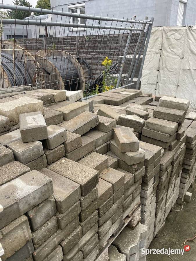 Koska brukowa Kostka brukowa używana na paletach Warszawa