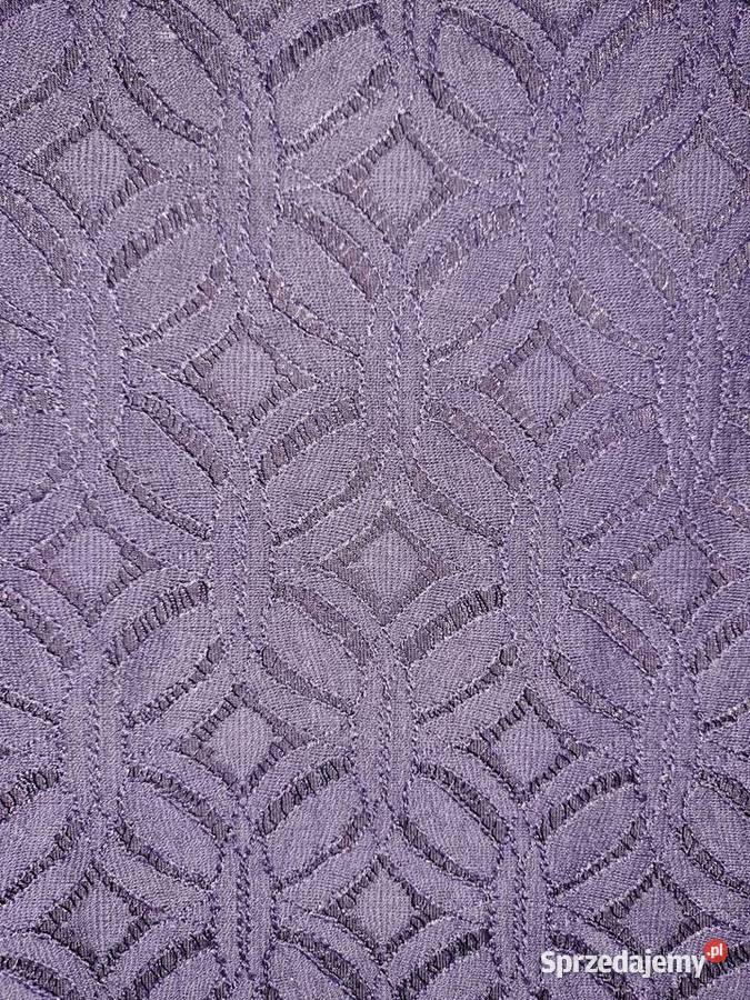 Bluzka fioletowa z koronką Wrocław