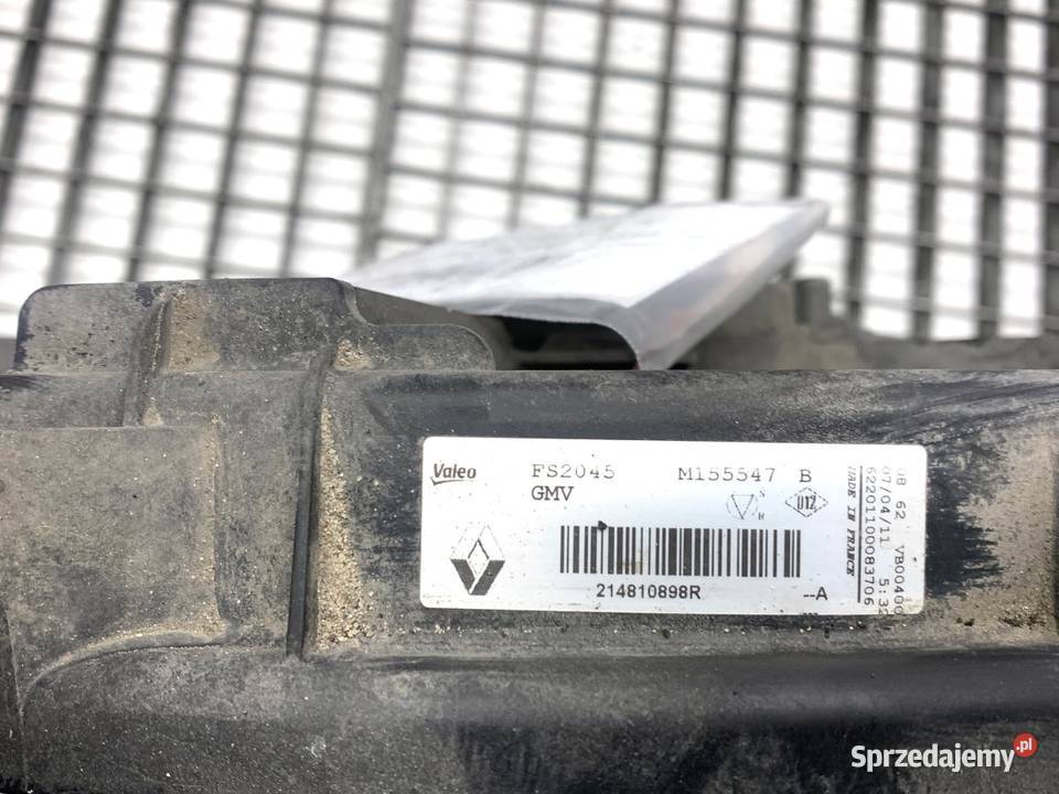 WENTYLATOR CHŁODNICY RENAULT GRAND SCENIC III 14