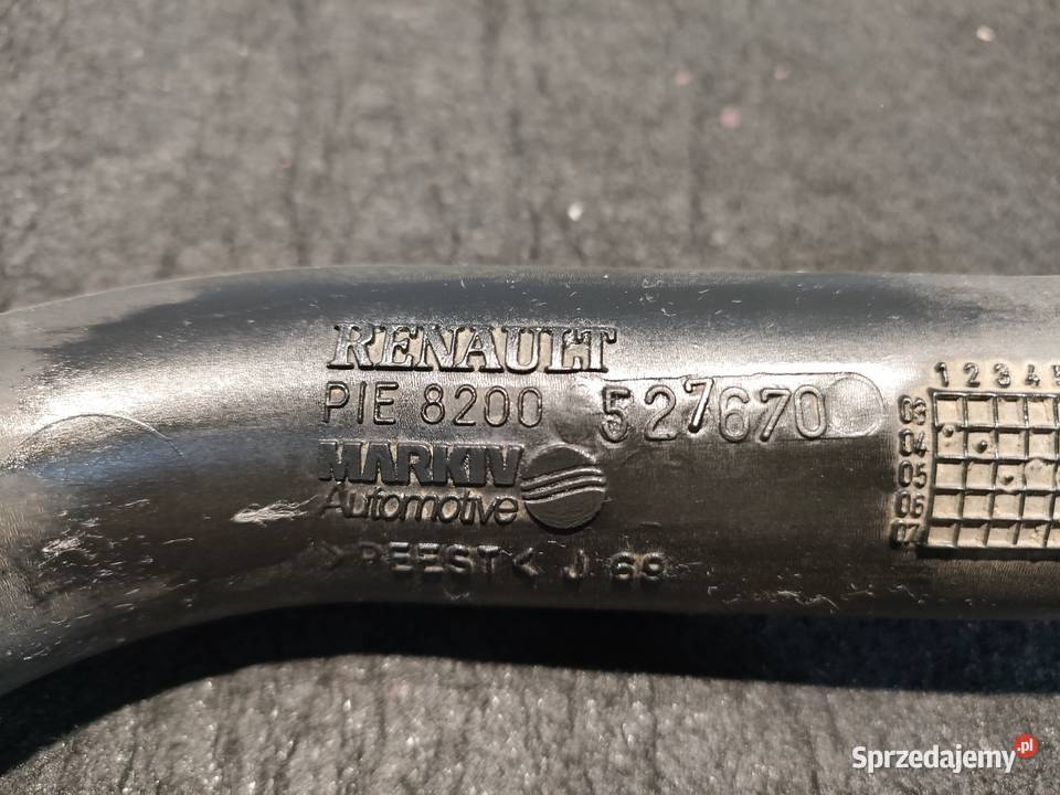 Renault przewód rura intercoolera 15 DCI osobowe