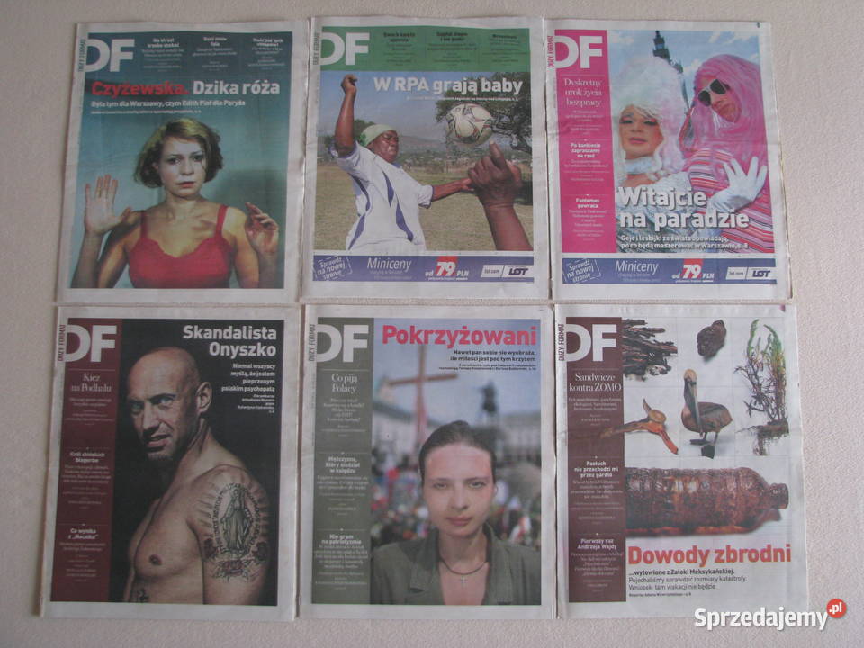 DF Duży Format tygodnik Gazety Wyborczej z roku Brzegi