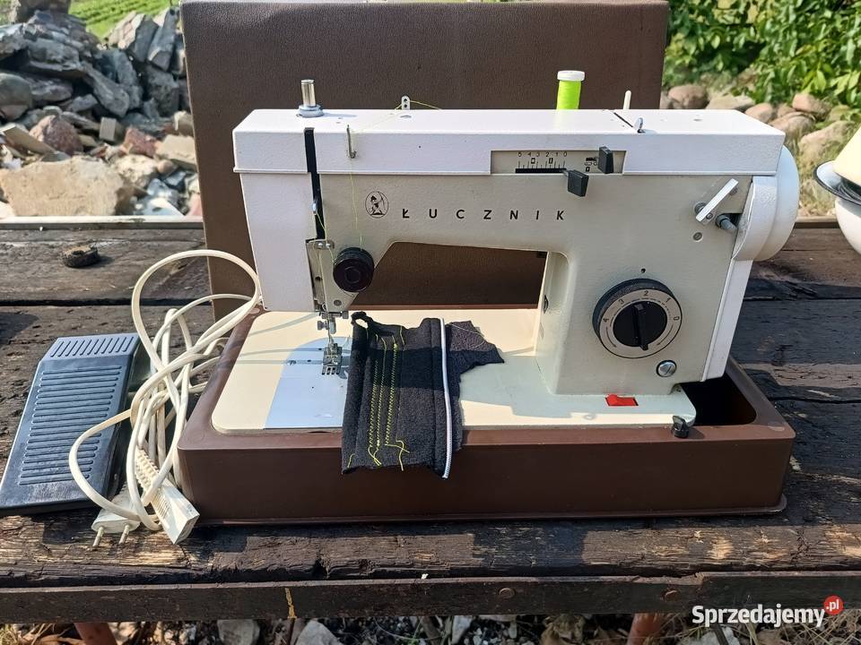 Maszna do szycia łucznik radom metalowa szyjaca
