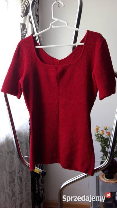 DAMSKA CZERWONA BLUZKA RUNIWERSALNY Łódź