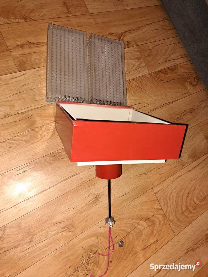 Retro lampa wiszaca firmy Napako z 1971 rzadka