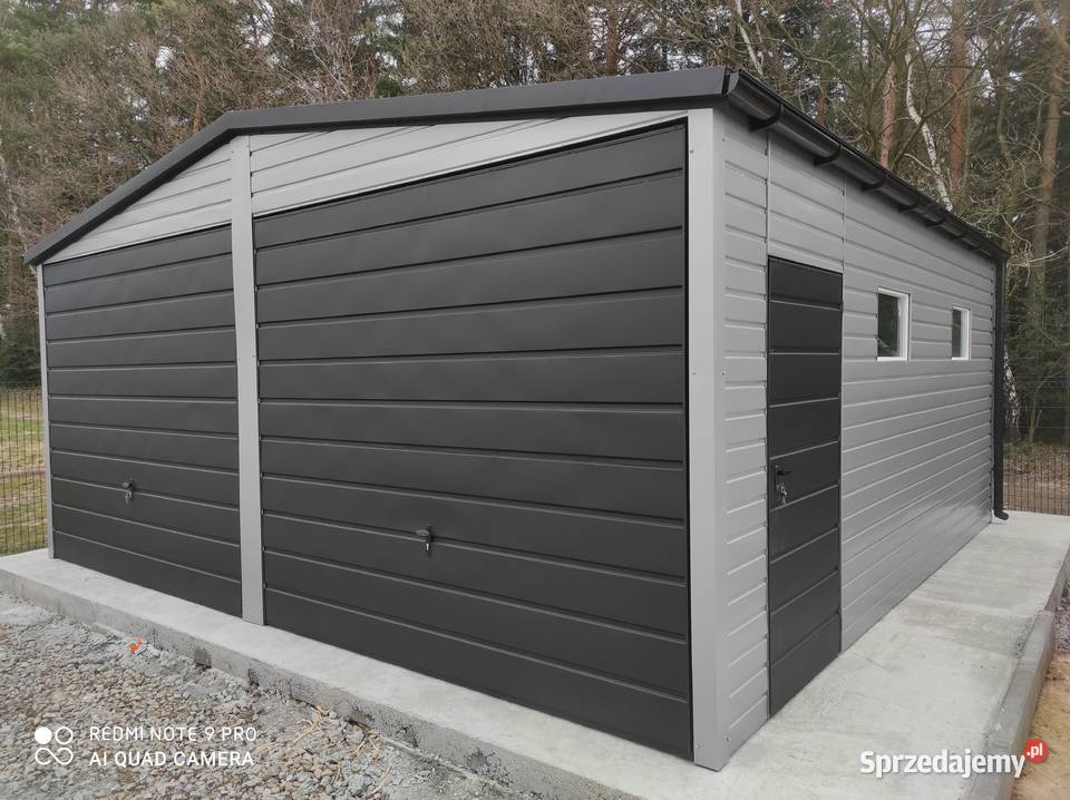 Garaż Blaszany na Budowę 3x5 4x5 OCYNK blacha Sprzedaż Radom
