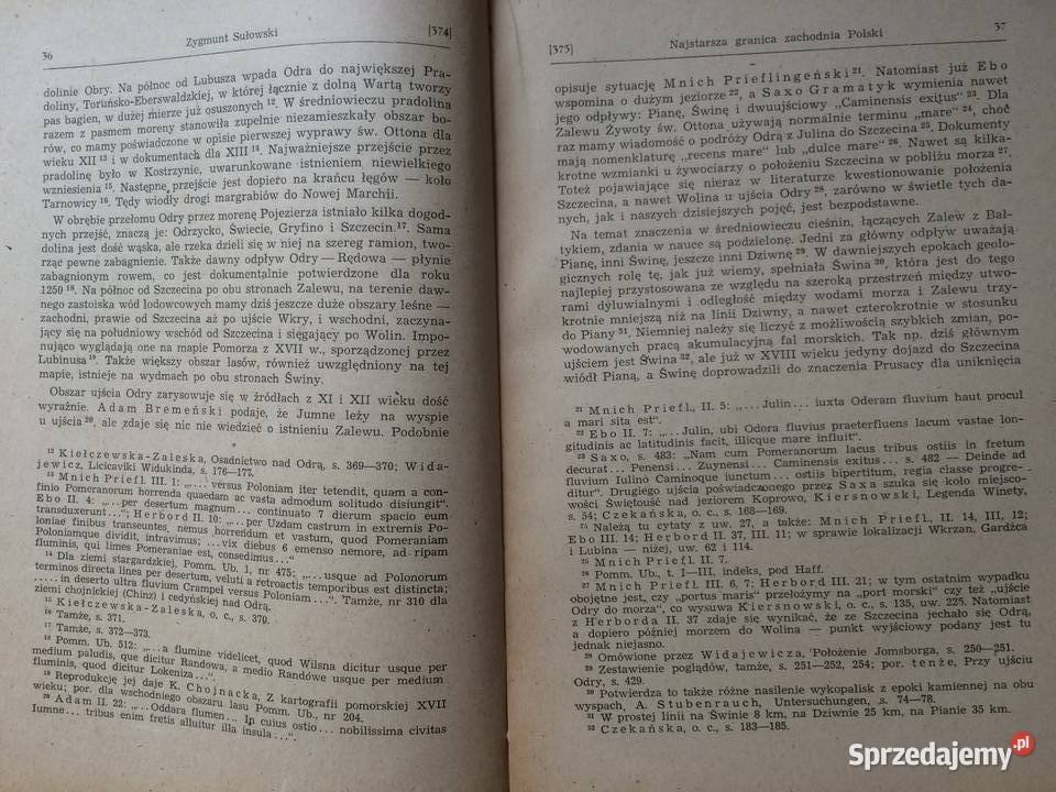 3201 Najstarsza Granica Zachodnia Polski Antykwariat Szczecin